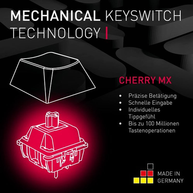 CHERRY MX 2.0S, Mechanische Gaming-Tastatu