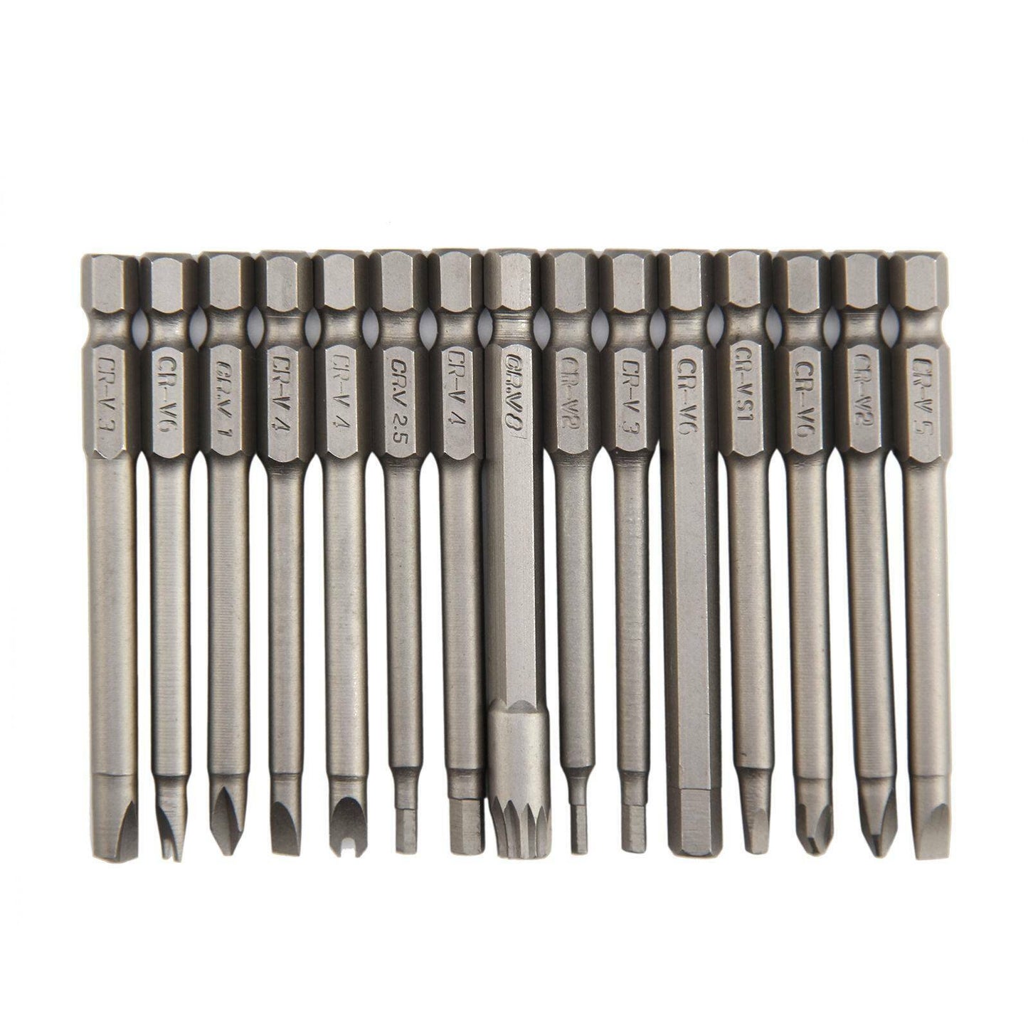 50Pcs Screwdriver Bit Set 75Mm Length Special Set Safety Screws