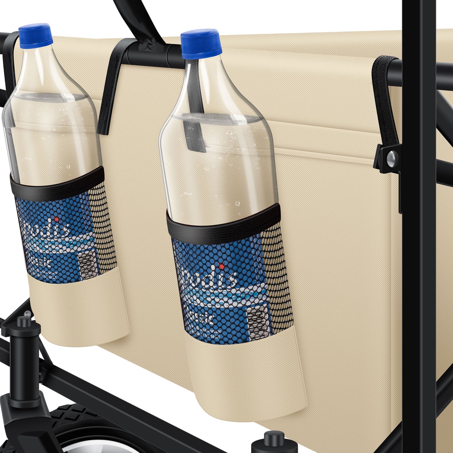 KESSER® Bollerwagen Faltbar Dach Handwagen Klappbar Transportkarre Gerätewagen