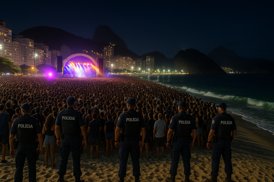 Brasilianische Polizei vereitelt Bombenanschlag bei Lady Gaga Konzert in Rio de Janeiro