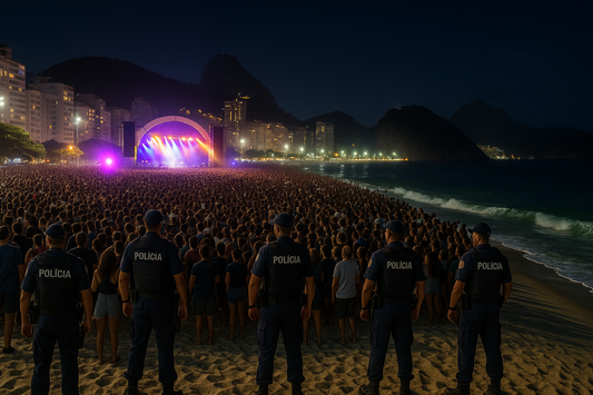 Brasilianische Polizei vereitelt Bombenanschlag bei Lady Gaga Konzert in Rio de Janeiro