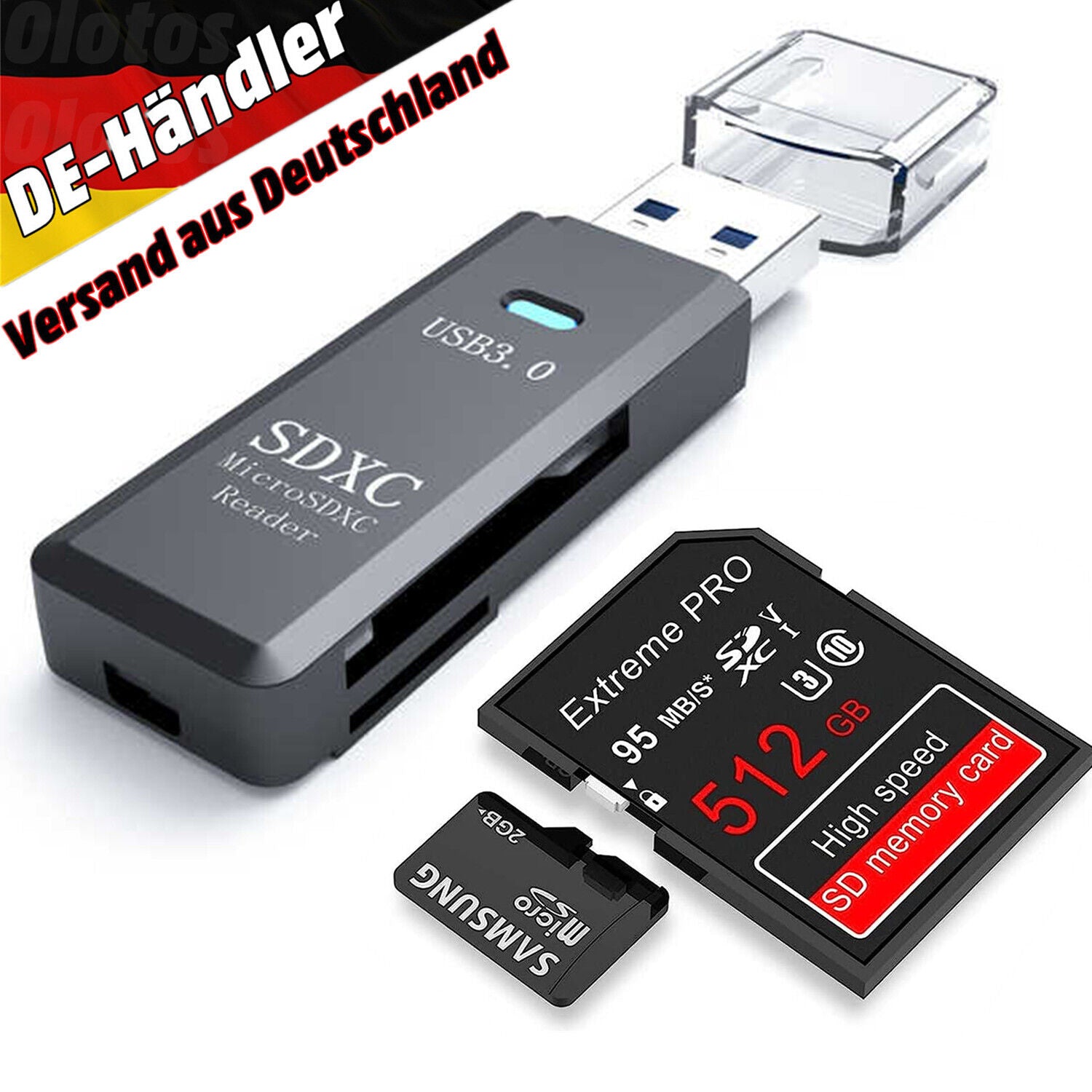 USB 3.0 Kartenleser Kartenlesegerä
