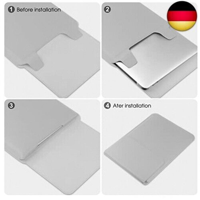 Hoyixi 13,3 Zoll Laptop Hülle Tasche Mit Ständer Kompatibel Mit Macbook Air M2 M