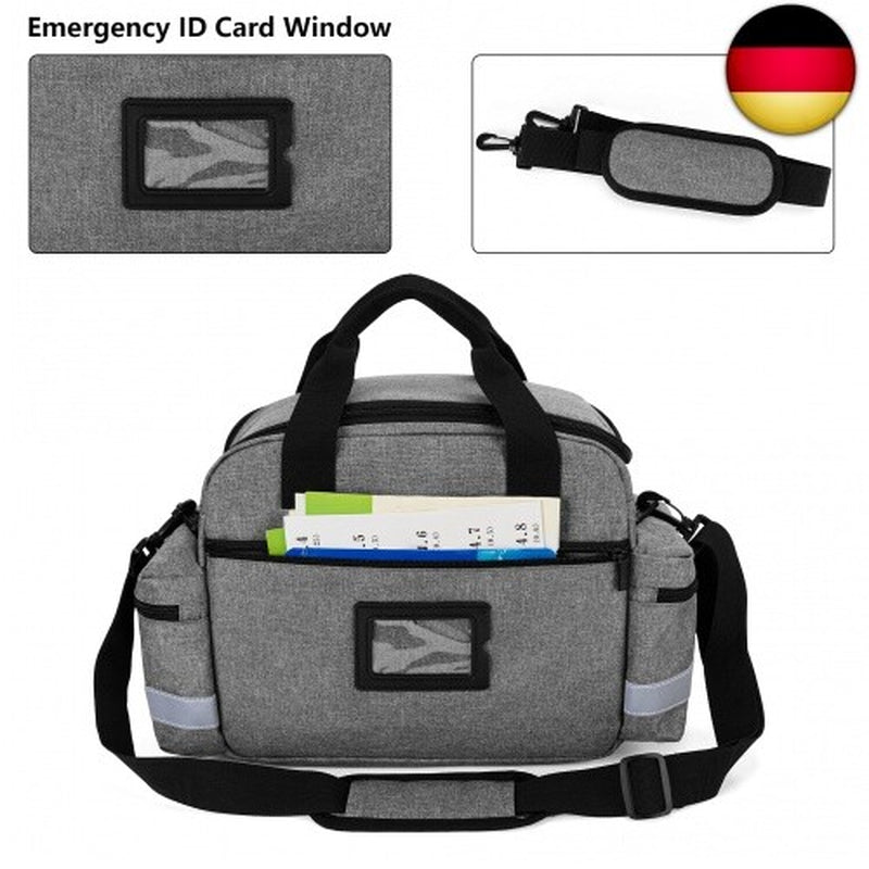 Trunab Tasche Für Medizinischen Hilfsgütern Grau, Tasche Für Krankenschwest