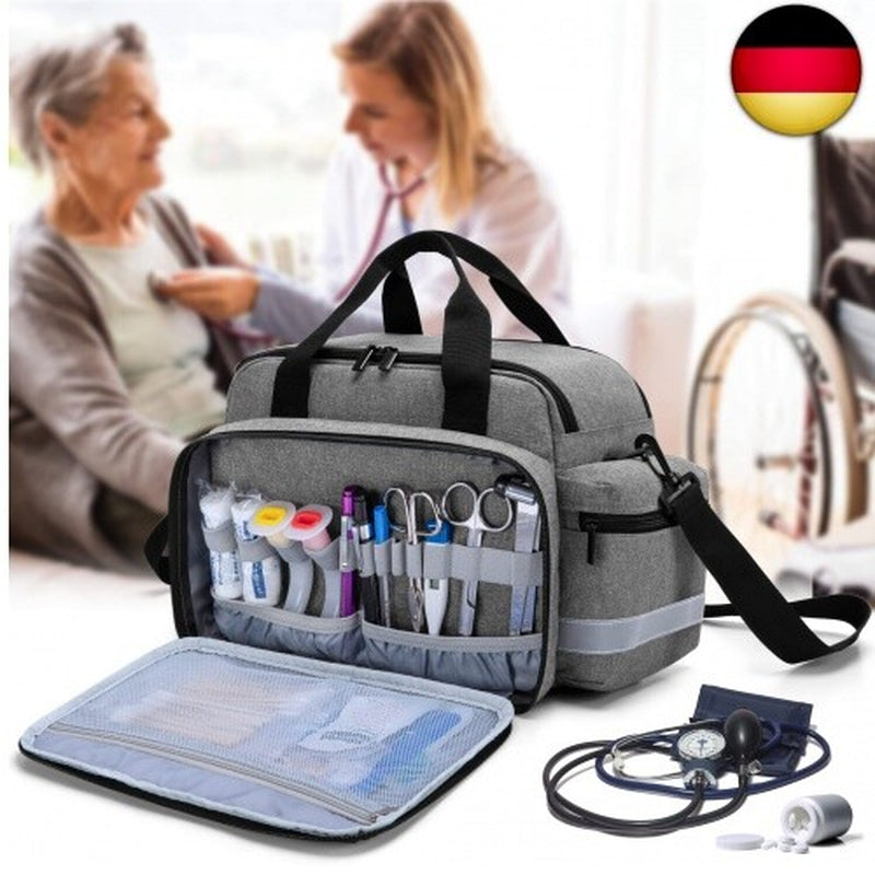 Trunab Tasche Für Medizinischen Hilfsgütern Grau, Tasche Für Krankenschwest