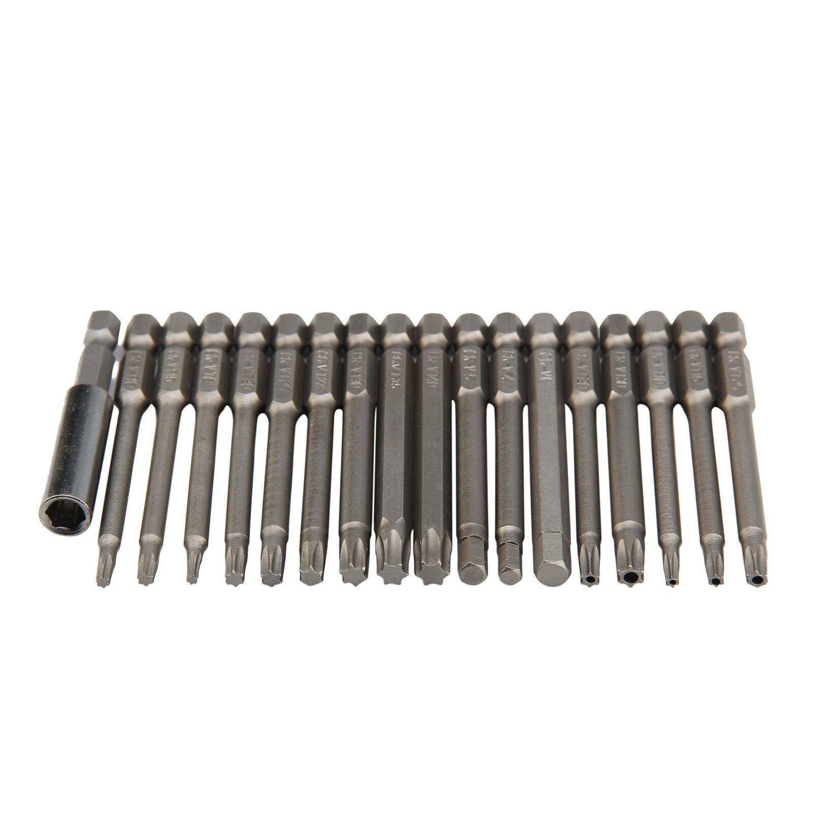 50Pcs Screwdriver Bit Set 75Mm Length Special Set Safety Screws