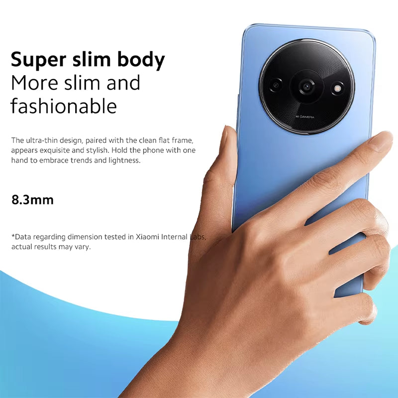 Global Version  Redmi A3 Smartphone Mediatek Helio G36 Hd Screen 6.71 Inch Dual Camera 5000Mah Battery 10W Fast Charge
