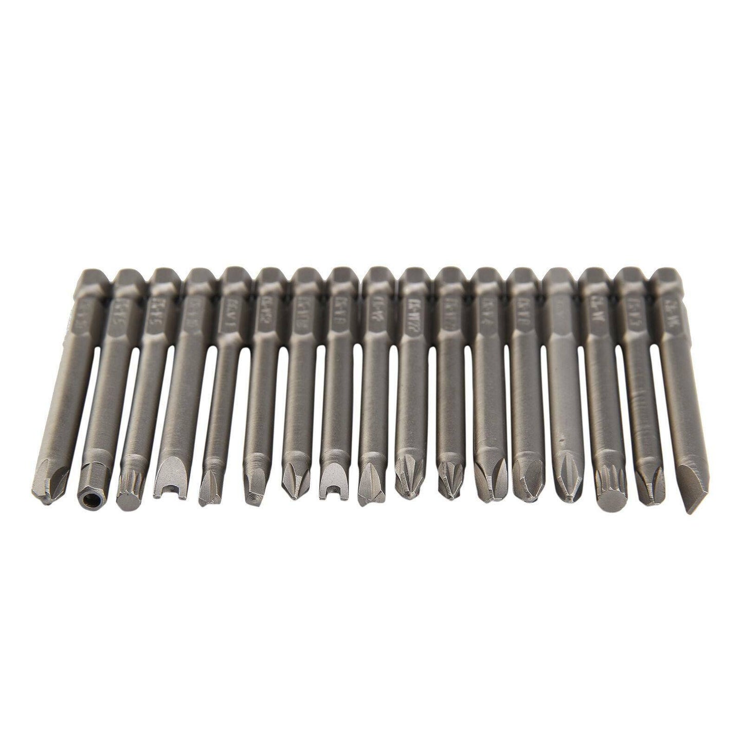 50Pcs Screwdriver Bit Set 75Mm Length Special Set Safety Screws
