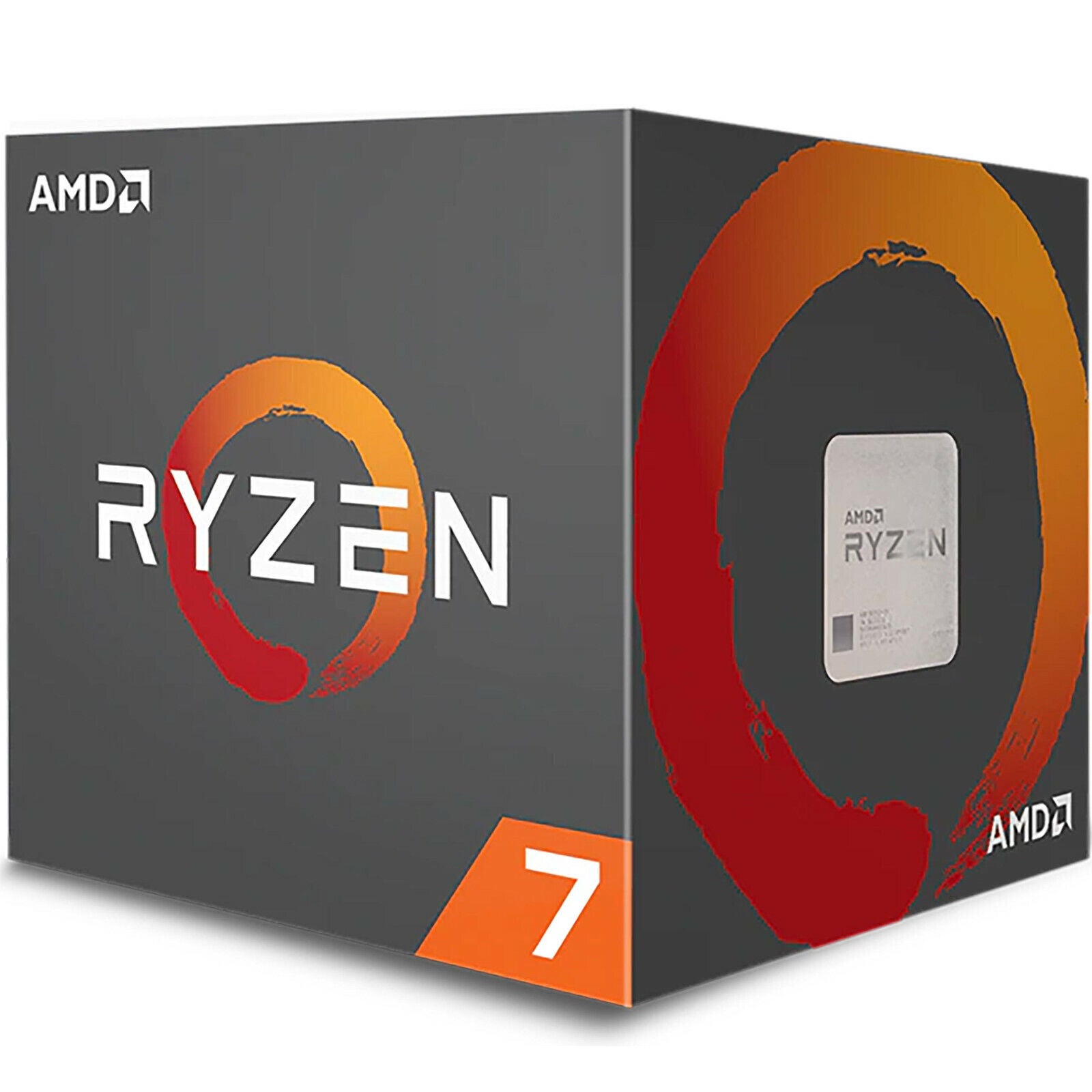 AMD Ryzen 7 1700 Boxed CPU Inkl. AMD Wraith SPIRE RGB, 3,0 - 3,7 Ghz, 8/16 AM4