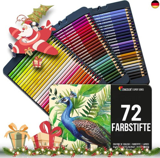 Zenacolor Buntstifte Set 72 Professionelle