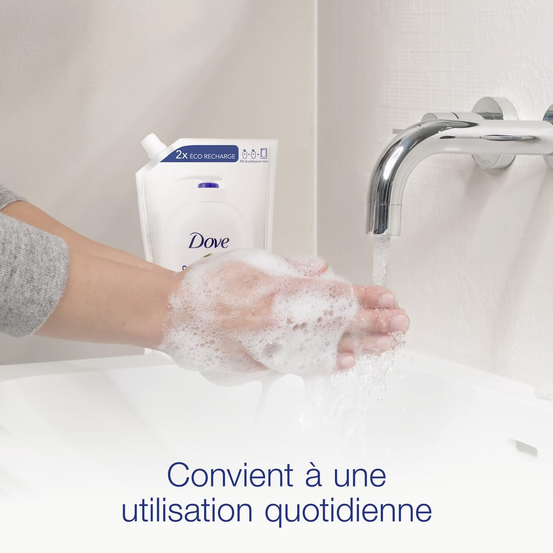 DOVE Flüssigseife, Handpflege, Nachfüllpack, 500 Ml