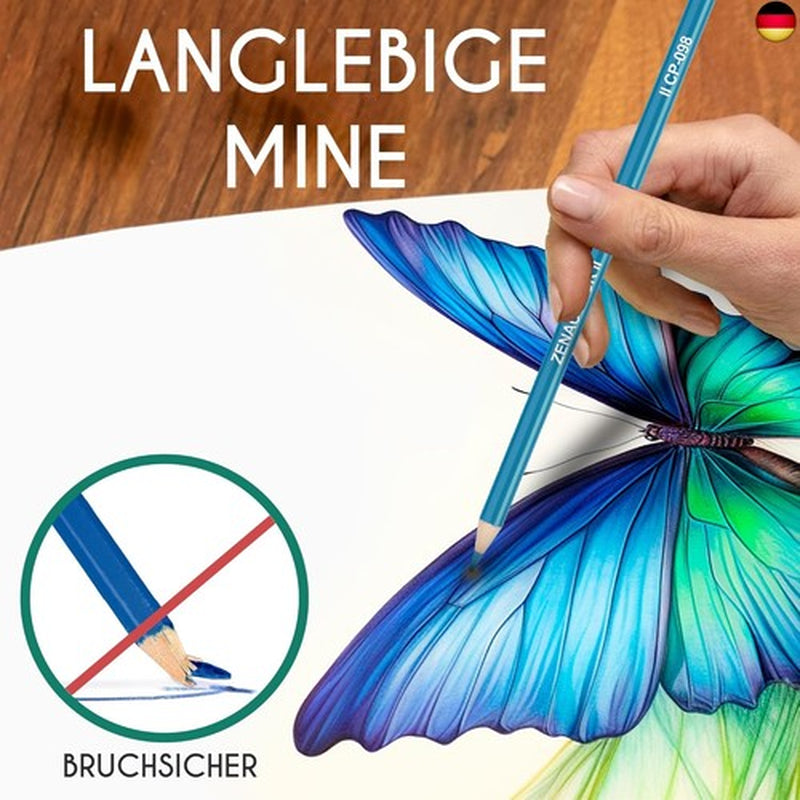 Zenacolor Buntstifte Set 72 Professionelle