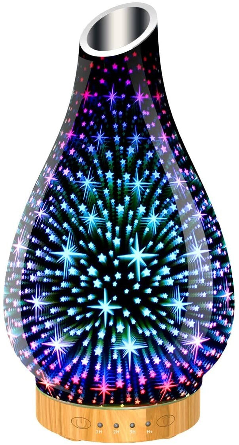 Ultraschall Luftbefeuchter Aroma Diffuser Diffusor Humidifier LED Licht 7 Farben
