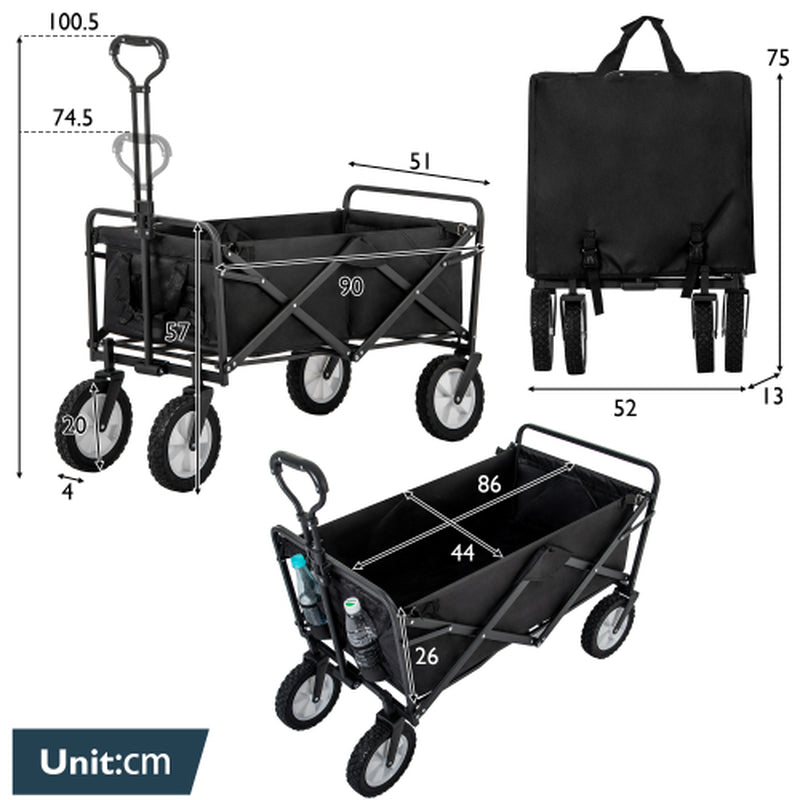 Faltbarer Wagen Aus Stoff
