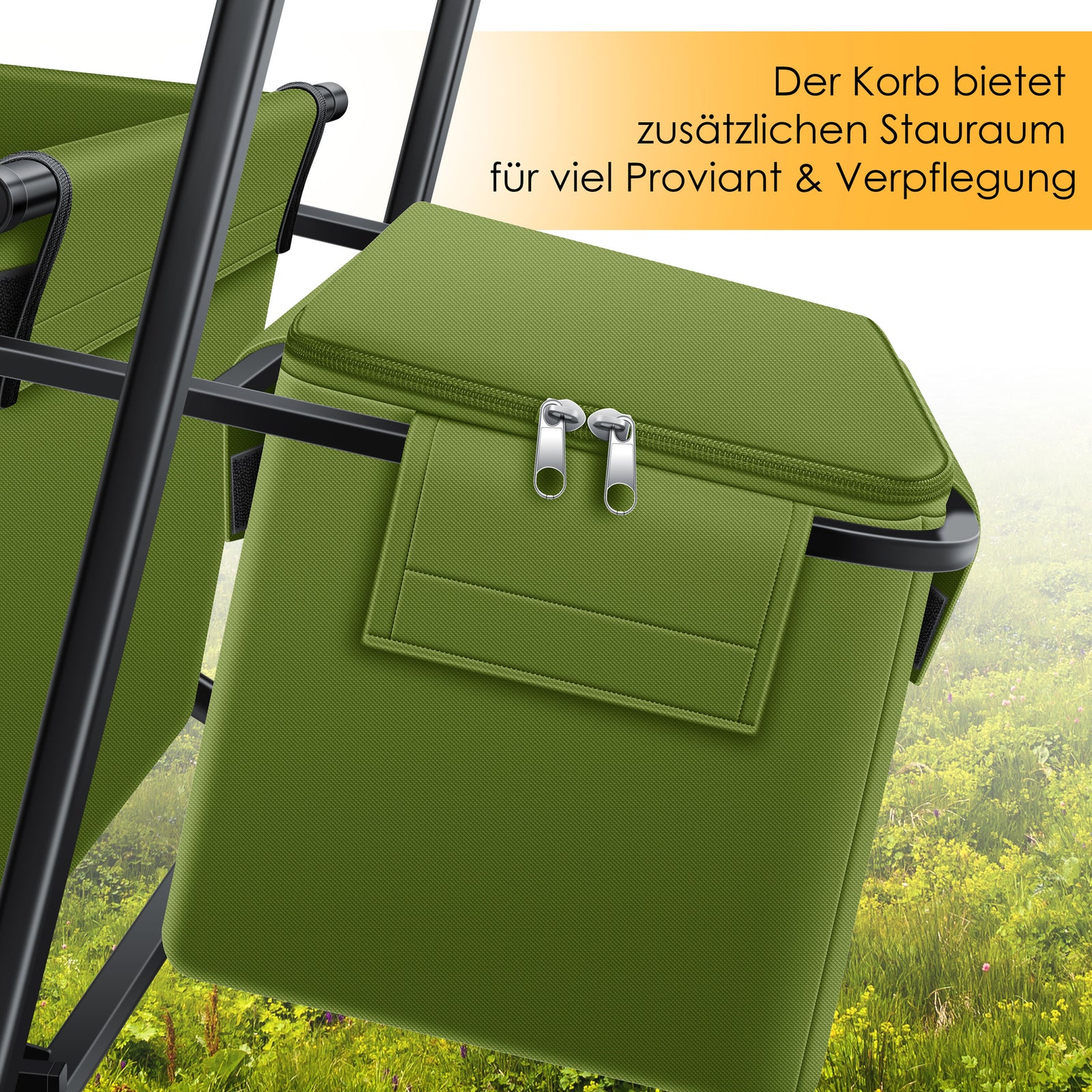 KESSER® Bollerwagen Faltbar Dach Handwagen Klappbar Transportkarre Gerätewagen